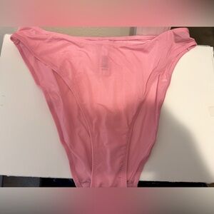 Skims High Leg Bikini Panties Size Small Color Pink Brand New